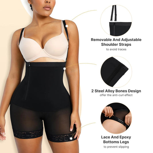 Body Shaper Slimming Shapewear Waist Trainer Seamless Bodysuit Tummy Control Panties Push Up Butt Lifter Corset Underwear