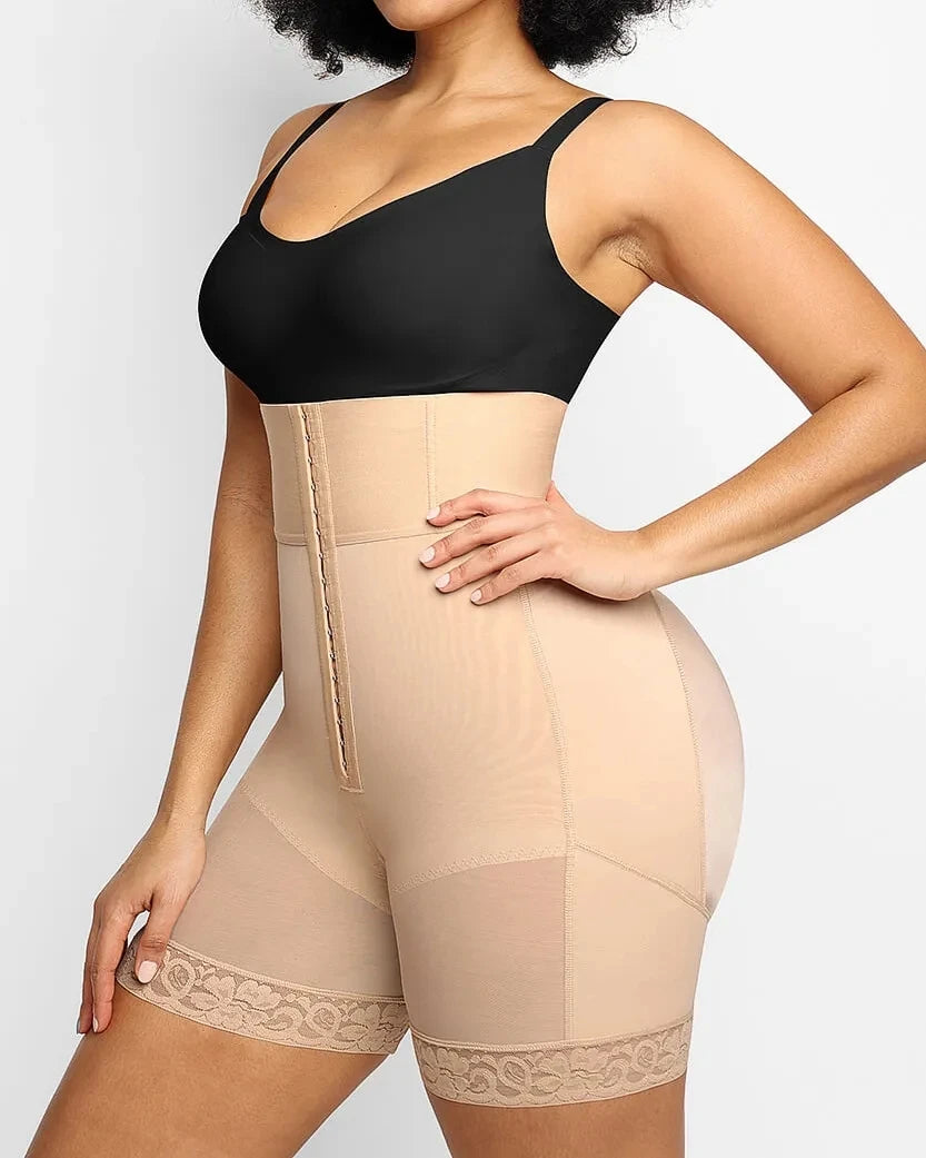 LMYLXL 3 Boned Sculpt High Waist Booty Shorts Slimming Flat Belly Sheathing Panties Body Shaper Postpartum Control